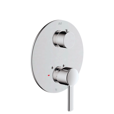 Garniture Circo pour valve à pression équilibrée avec déviateur à 3 voies – jets non partagés