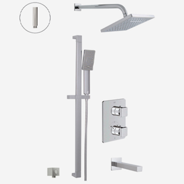 RIGA Thermostatic shower system – 3 functions RIGA Thermostatic shower system – 3 functions