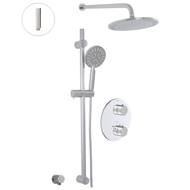 Système de douche thermostatique CIRCO – 2 fonctions